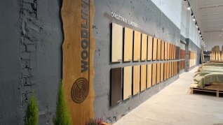 Renovated and Expanded WOODLINE Showroom in Kaunas Renovated and Expanded WOODLINE Showroom in Kaunas