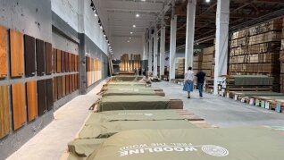 Renovated and Expanded WOODLINE Showroom in Kaunas Renovated and Expanded WOODLINE Showroom in Kaunas
