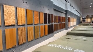 Renovated and Expanded WOODLINE Showroom in Kaunas Renovated and Expanded WOODLINE Showroom in Kaunas