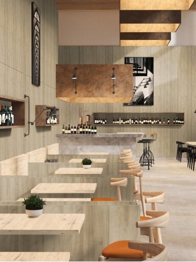 Innovus LMDP plokštė BARI OAK NATURE, M6252 FLW